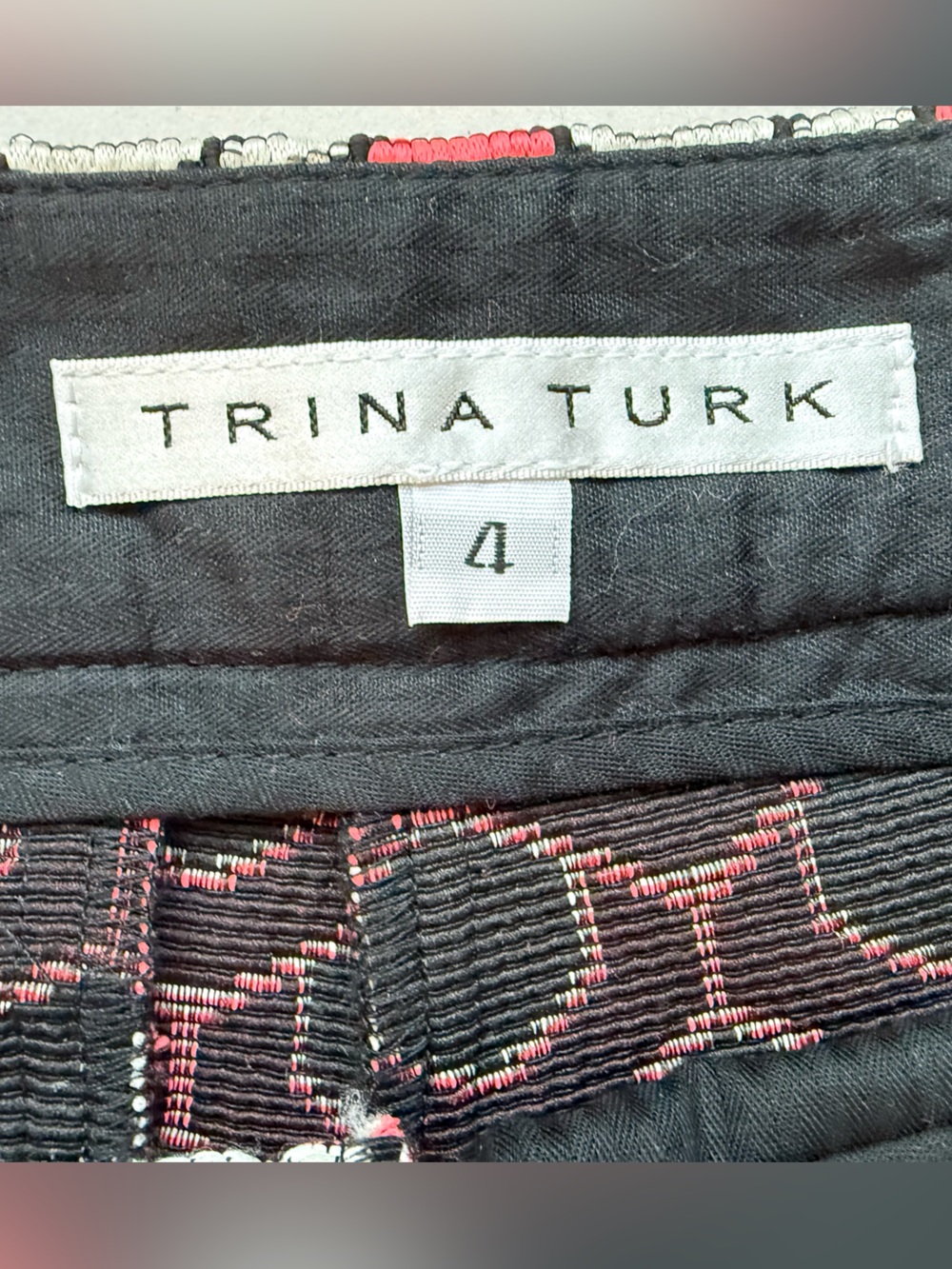 Trina Turk Textured Chino Shorts Colorful 3.5" Inseam Women’s Size 4 (31”) - Picture 3 of 9